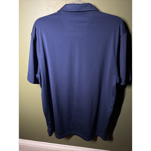 Chubbies Men's Out of the Blue Performance Polo Shirt with American Flag Medium - Picture 5 of 5